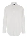 Polo Ralph Lauren White Shirt With Button-down Collar And Pony Embroidery On The Front In White