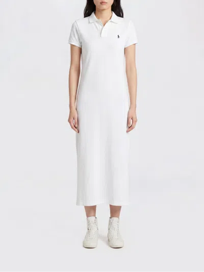 Polo Ralph Lauren Dress Woman In White