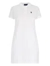 Polo Ralph Lauren Polo Pony Short-sleeved Dress In White