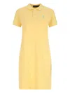 Polo Ralph Lauren Knee Length Dress With Polo Collar And Short Sleeves