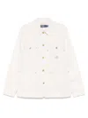 Polo Ralph Lauren White Unlined Field Jacket In White