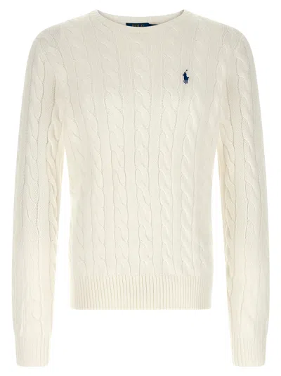 Polo Ralph Lauren 'driver' Sweater In White