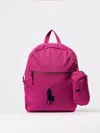 Polo Ralph Lauren Duffel Bag  Kids Color Fuchsia In Pink