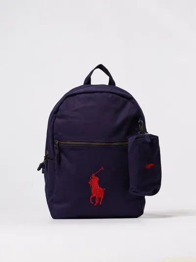 Polo Ralph Lauren Duffel Bag  Kids Color Navy In Blue