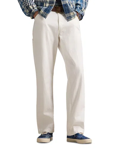 Polo Ralph Lauren Dungaree Fit Twill Carpenter Pants In Deckwash White