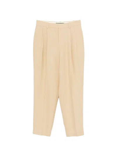 Polo Ralph Lauren Dutan Pleated Trousers In Neutral