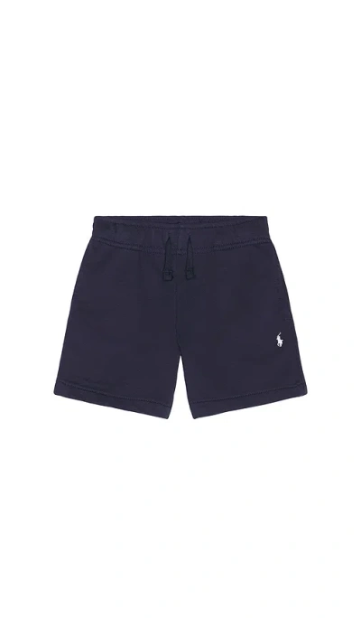 Polo Ralph Lauren Easy French Terry Athletic Short In Blue