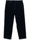 Polo Ralph Lauren Easy Pant Pleated 8w Corduroy Clothing In Blue
