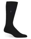 Polo Ralph Lauren Egyptian Cotton Socks In Black