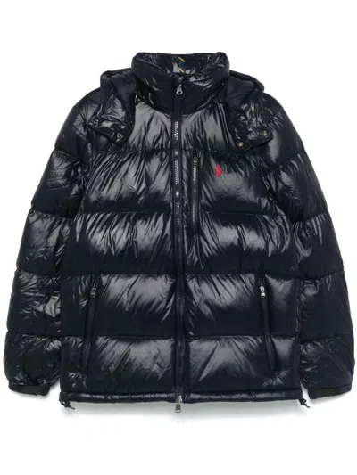 Polo Ralph Lauren El Cap Recycled Nylon Bomber Clothing In Black