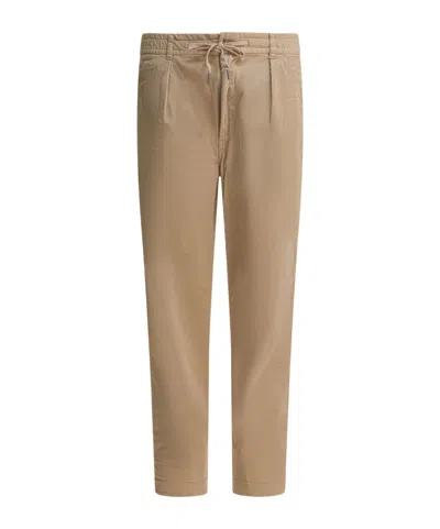 POLO RALPH LAUREN DRAWSTRING PLEATED TROUSERS