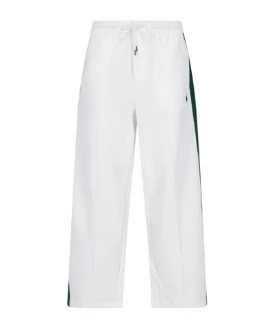 Polo Ralph Lauren Elastic Waist Casual Pants In White
