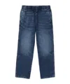 Polo Ralph Lauren Elastic Waist Jeans In Blue