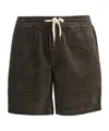 Polo Ralph Lauren Drawstring Corduroy Shorts In Black