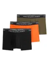 Polo Ralph Lauren Elastic-waistband Boxers (pack Of Three) In Gray