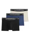 Polo Ralph Lauren Logo-jacquard Stretch-cotton Trunks In Black