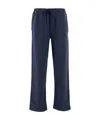 Polo Ralph Lauren Pleated Trousers With Drawstring Waist In Blue