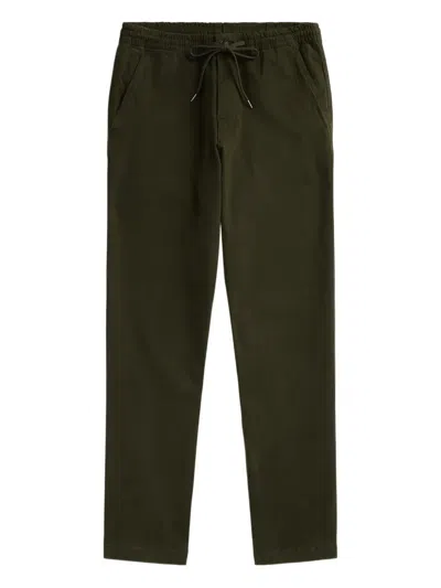 Polo Ralph Lauren Elasticated-drawstring Trousers In Green
