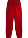 Polo Ralph Lauren Elasticated Track Pants In Red