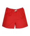 Polo Ralph Lauren Embroidered-logo Corduroy Shorts In Red