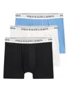 Polo Ralph Lauren Elasticated-waistband Boxers (pack Of Three) In Multi