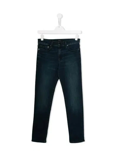 POLO RALPH LAUREN ELDRIDGE SKN BOTTOMS DENIM,323.750427.001 001 PEYTON WASH