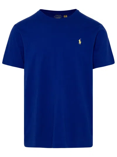 Polo Ralph Lauren Electric Blue Cotton T-shirt