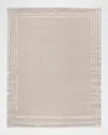 Polo Ralph Lauren Ellington Border Hand Knotted Rug In Sterling