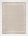 Polo Ralph Lauren Ellington Border Hand Knotted Rug In Sterling