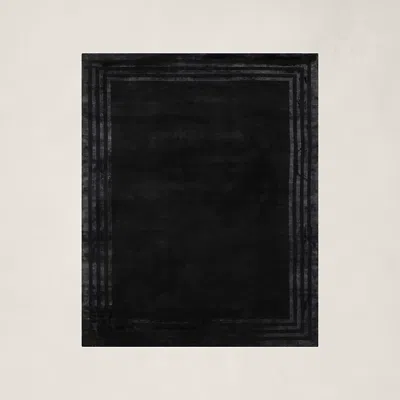 Polo Ralph Lauren Ellington Border Rug In Onyx