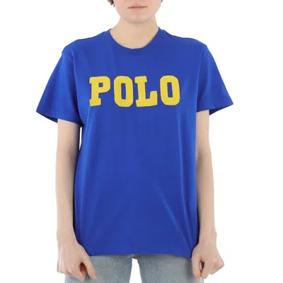 Polo Ralph Lauren Embellished Logo Short-sleeve Cotton T-shirt