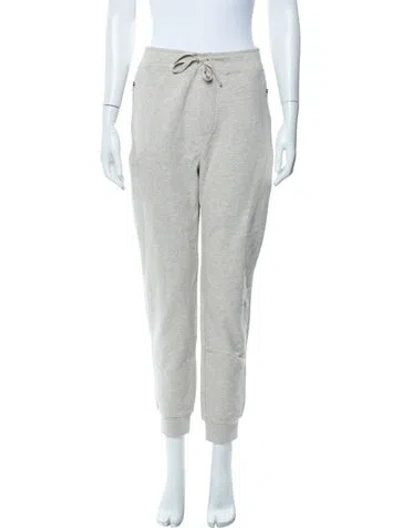 Pre-owned Polo Ralph Lauren Embroidered Accent Sweatpants In Neutral