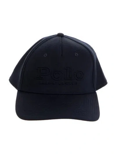 Pre-owned Polo Ralph Lauren Embroidered Baseball Cap In Blue