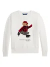 Polo Ralph Lauren Ralph Lauren Polo Bear Cotton Long-sleeve Tee In White