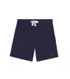 Polo Ralph Lauren Polo Pony Drawstring-waist Swim Shorts In Blue