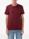 Polo Ralph Lauren Cotton T-shirt In Burgundy