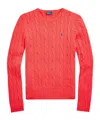 Polo Ralph Lauren Pullover Mit Zopfmuster In Red