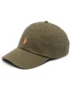 Polo Ralph Lauren Embroidered-logo Cotton Cap In Green