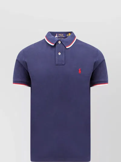 Polo Ralph Lauren Embroidered Logo Cotton Polo Shirt