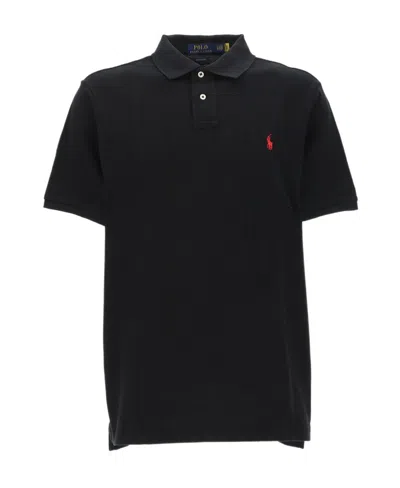 POLO RALPH LAUREN POLO RALPH LAUREN LOGO EMBROIDERED SHORT-SLEEVED POLO SHIRT