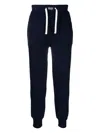 Polo Ralph Lauren Relaxed Fit Blue Trousers With Adjustable Drawstring In Blue