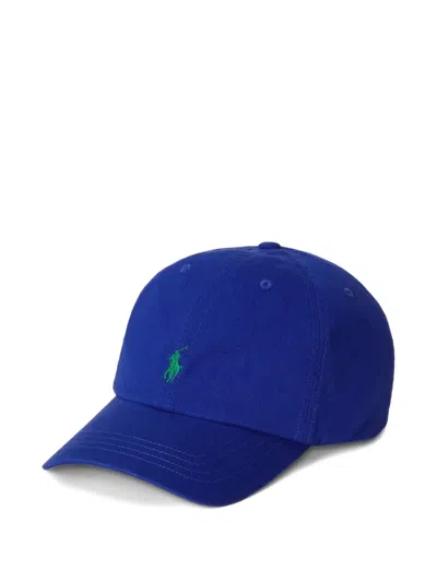 Polo Ralph Lauren Kids' Embroidered Logo Hat In Blue