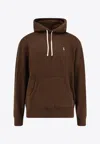 Polo Ralph Lauren Long Sleeve Shirts Man Ralph Lauren - Lspohood M2 Long Sleeve Knit - Brown In Brown