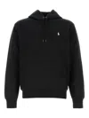 Polo Ralph Lauren Cotton Blend Sweatshirt With Logo Iconic Embroidery In Black