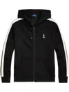 Polo Ralph Lauren Embroidered-logo Hoodie In Black