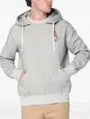 Polo Ralph Lauren Gray Polo Bear Hoodie In Gray