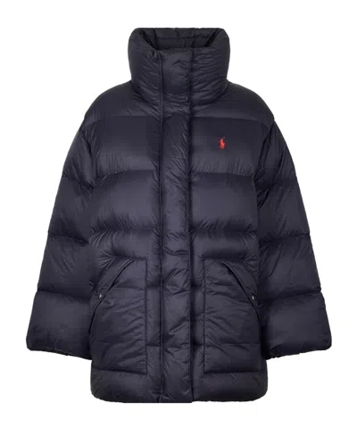 POLO RALPH LAUREN EMBROIDERED-LOGO PADDED JACKET