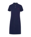 Polo Ralph Lauren Mini Logo Dress Blue In Black