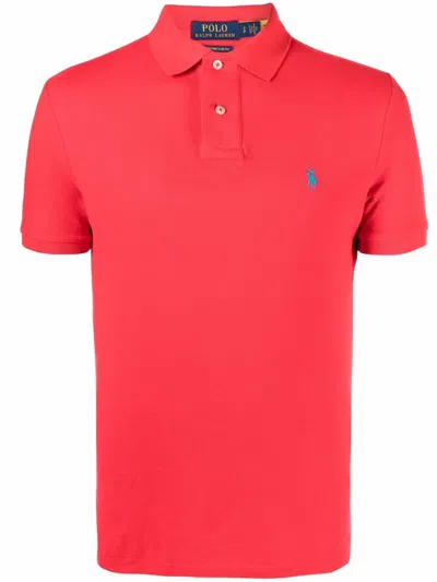 POLO RALPH LAUREN EMBROIDERED-LOGO POLO SHIRT