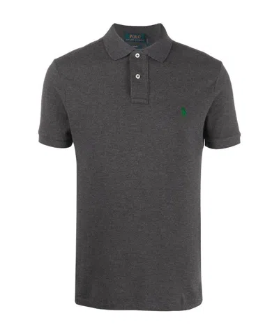 POLO RALPH LAUREN LOGO-EMBROIDERED COTTON POLO SHIRT